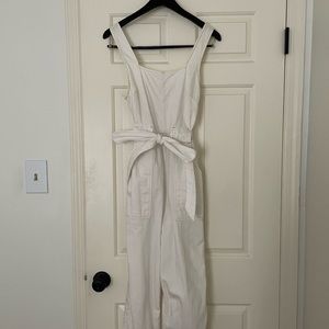 American Eagle White Jumpsuit